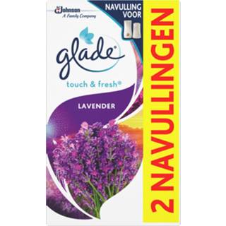 👉 Luchtverfrisser lavendel active Glade Touch&Fresh Navul Duo Lavender 3x10 ml 5000204077711