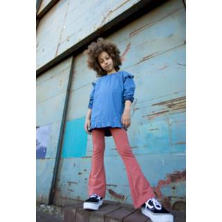 👉 Tuniek blauw meisjes Moodstreet jeans - Soft Blue 8720173675325
