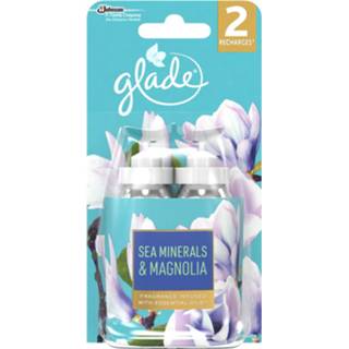 👉 Luchtverfrisser active 8x Glade Sense&Spray Navul Duo Sea Minerals&Magnolia 2x18 ml 5000204083705