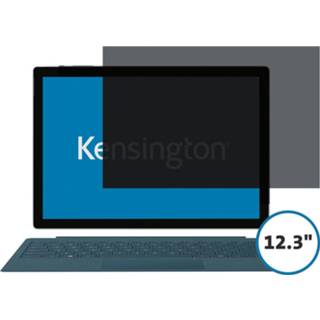 Schermfilter zwart stuks beeldschermfilters Kensington privacy voor Microsoft Surface Pro 2017, 2 weg, zelfklevend 4049793057446