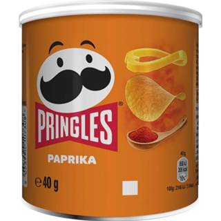 👉 Stuks drank Pringles chips, 40g, paprika 5053990107308