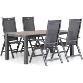 👉 Tuinset grijs-antraciet xerix dining sets Hartman Royal Club/Valley 180 cm 5-delig 7423607314333