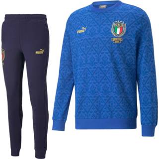 👉 Trainingspak blauw trainingspakken PUMA Italië Winners Donkerblauw