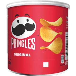 👉 Stuks drank Pringles chips, 40g, original 5053990107339