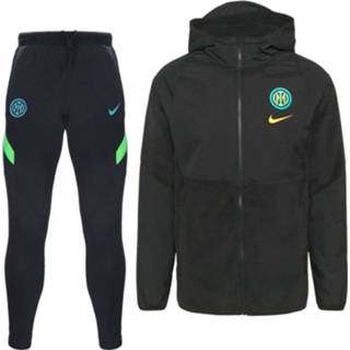 👉 Trainingspak zwart trainingspakken blauw groen Nike Inter Milan Strike Woven 2021-2022