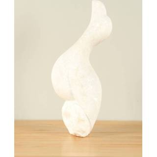 👉 Ornament wit Natuurstenen White Hawk, 36 cm