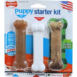 👉 Active Nylabone Puppy Chew Starter Kit Bone Regular 3 stuks