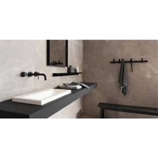 👉 Wandtegel grijs palladium Douglas & Jones Vloer en OnebyOne Grey 100x100 cm