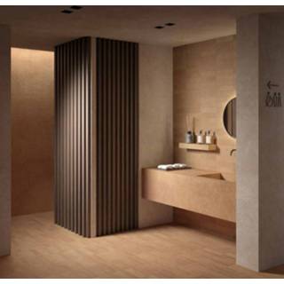 👉 Wandtegel bruin Vloer- en Kronos Terra Crea Mattone 80x80 cm Gerectificeerd