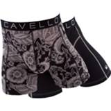👉 Boxershort zwart s mannen Cavello Boxershorts print-S 8718284101604