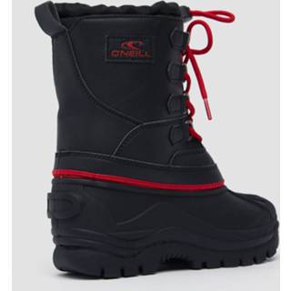 Snowboots zwart rood meisjes kinderen O'neill nigei zwart/rood 5400955068226