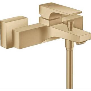 👉 Badkraan brons geborsteld Hansgrohe Metropol met omstel koppelingen brushed bronze 32540140 4059625231708