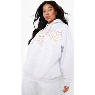 👉 Plus Los Angeles Trainingspak Met Capuchon, Ash Grey