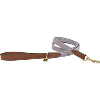 👉 Looplijn grijs Fantail Blend - Hondenriem 120 cm Lichtgrijs 5411468157543