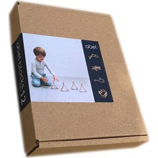 👉 Houten blok active Abel blokken mini - 12st 8945005491311