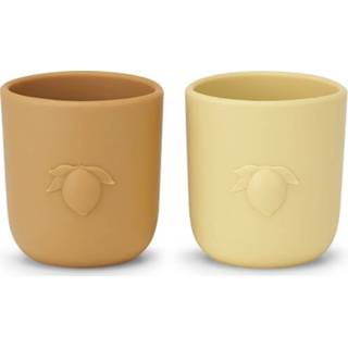 👉 Drinkbeker active Konges sløjd drinkbekers lemon - limonade almond 2st 5712982711236