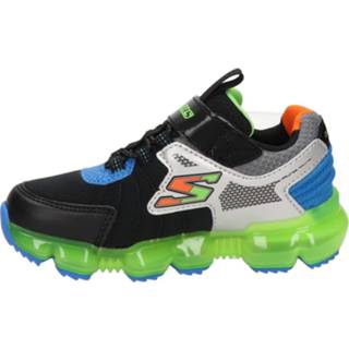 Lage sneakers textiel zwart jongens Skechers Ait Blot-Luzox 8720251363601