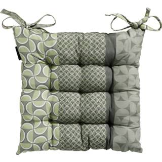 👉 Zitkussen donkergroen groen katoen Madison Toscane Pasa Green 46x46 8713229300258