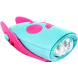 👉 Mini bike purper donkergroen Hornit Light and Horn Purple/Green One Size - Voorlampen 5060509921515