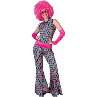 👉 Disco Polka Dot Jumpsuit voor dames die van disco houden