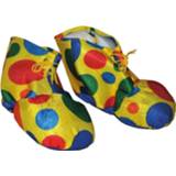 Clown- overschoenen met vrolijke stippen