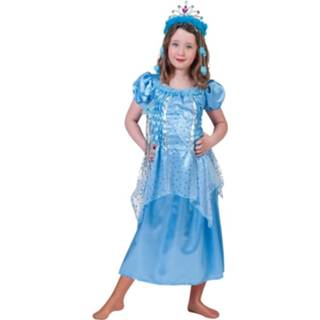 👉 Prinses Annemarie jurkje in licht blauw voor meisjes