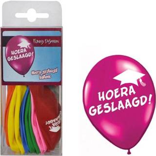 👉 Ballon active Ballonnen hoera geslaagd 8712364841398