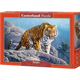 Puzzel dieren legpuzzels Tiger on the Rocks (500 stukjes) 5904438053346