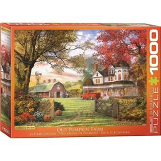 👉 Puzzel engels legpuzzels Old Pumpkin Farm - Dominic Davison (1000 stukjes) 628136606943