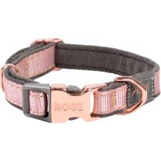 👉 Halsband XS Rogz Urban Roze&Grijs&Rosé - Hondenhalsband 649510056642