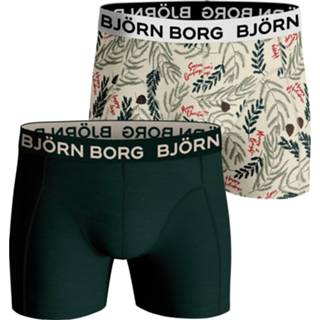 👉 Boxershort kwalitatief mooie mannen creme Bjorn Borg 2-pack heren - Christmas 7321465322517