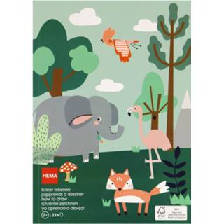 👉 Ik Leer Tekenen A4 Dieren