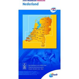 👉 Wegenkaart nederlands ANWB Media nederland 9789018042042
