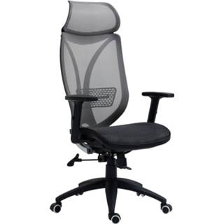 👉 Bureaustoel grijs active Directie - Aero Mesh, 8720526151179