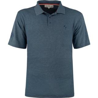 Poloshirt polyester m mannen male blauw Q1905 Polo shirt willemstad denim 8718383171942 8718383171935