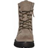 👉 Uitneembaar voetbed taupe damesschoenen vrouwen leer rubber Piedi Nudi P36204 boots met