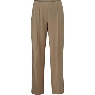 👉 Polyester l broeken vrouwen camel Modström Mo gene pants