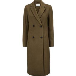 👉 Polyester l jassen vrouwen bruin Modström Mo odella long coat