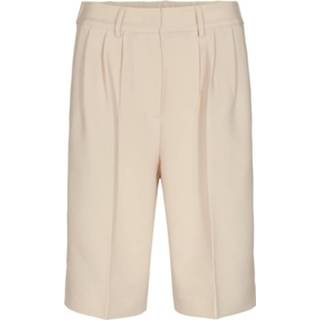 👉 Bermuda polyester s broeken vrouwen ecru Co'Couture Cc delgado