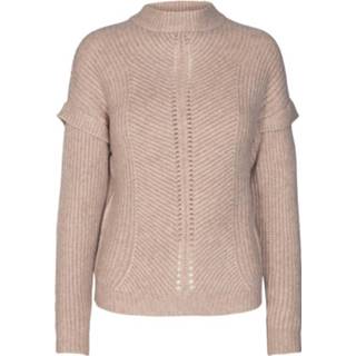 👉 Polyester l truien vrouwen ecru Co'Couture Cc rowie pattern knit