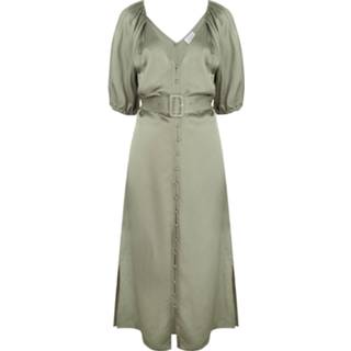 👉 Dress XL vrouwen groen Dante 6 D6 chiara belted