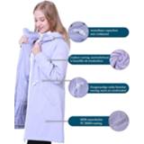 👉 Regenjas s vrouwen paars polyester Dingy Weather dames vrije tijd winterjas Jasmine-S