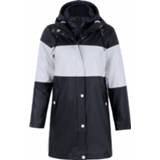 👉 Regenjas PU polyester l vrouwen zwart Dingy Weather Vrije tijd 3 in 1 colour block dames Emily-A