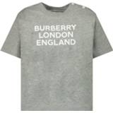 👉 Shirt vrouwen grijs baby's Burberry Children Baby t-shirt 2016601853660