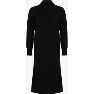 👉 Polyamide jurken vrouwen zwart Uno Due K344