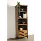 👉 Boekenkast bruin active Basto 2 lades 3080582026275