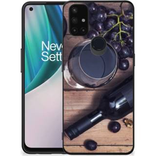 👉 Coverhoes OnePlus Nord N10 5G Back Cover Hoesje Wijn 8720632000491