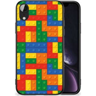 👉 Houten blok Apple iPhone XR Back Case Blokken 8720632005465