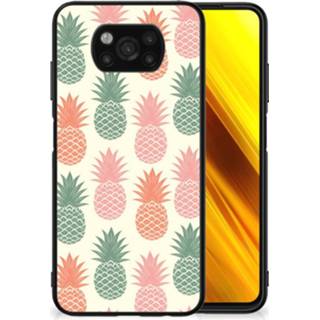 👉 Coverhoes Xiaomi Paco X3 | Pro Back Cover Hoesje Ananas 8720632104359