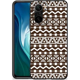 👉 Bruin Poco F3 | Xiaomi Mi 11i Back Case Aztec Brown 8720632263346